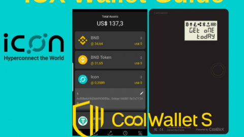 How to set up and back up your ICX wallet on CoolWallet S