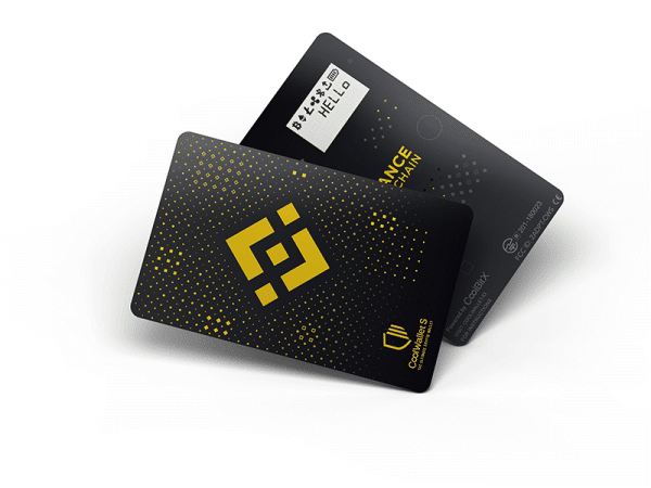 The special-edition Binance Chain x CoolWallet S