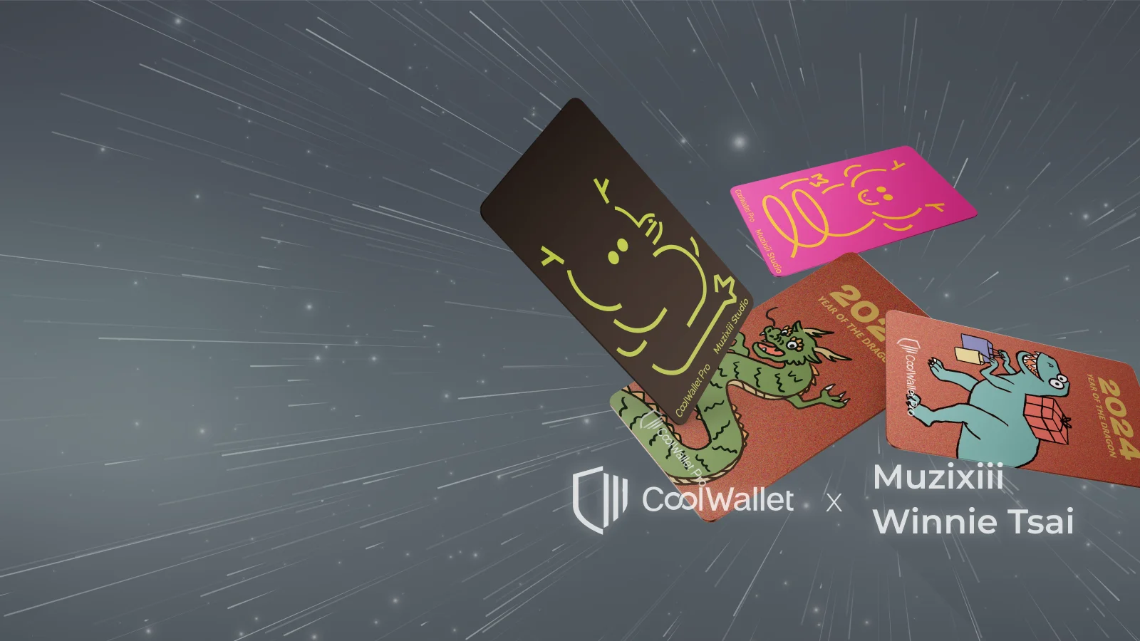 CoolWallet Pro x Year of the Dragon 2024 - 1600x900