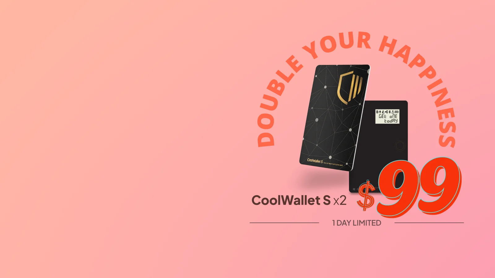 CoolWalletS 1+1=99