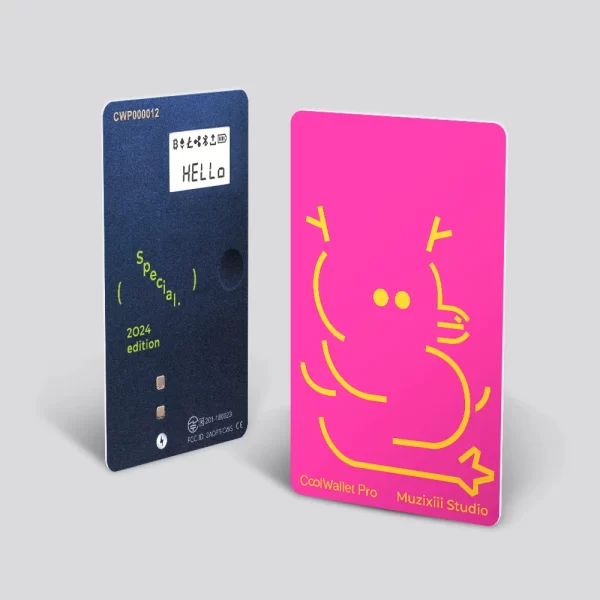 CoolWallet Pro x Xiao long power - Green A by Muzixiii